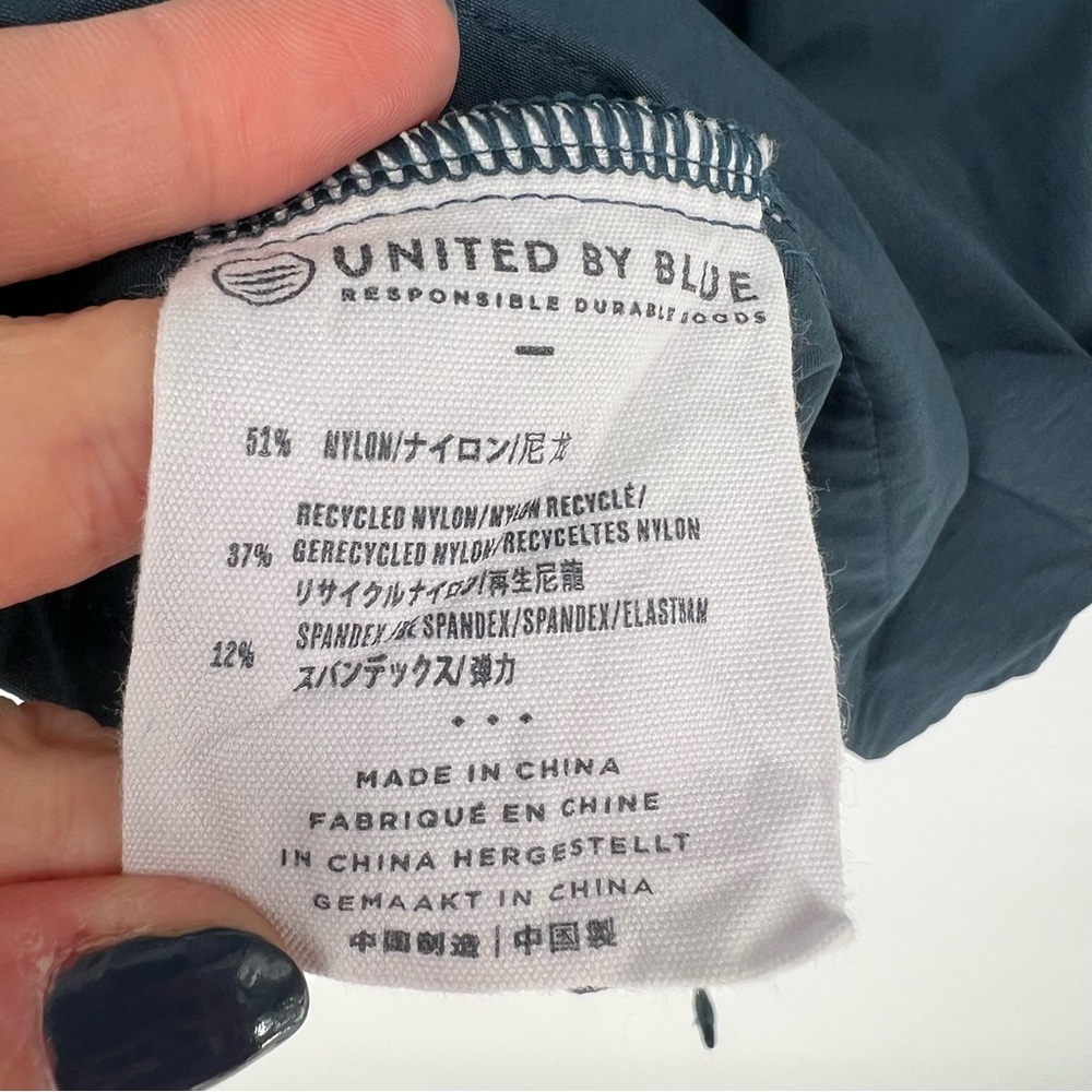 United by Blue North‎ Wind Wrap Dress Orionblue Small - Picture 7 of 10